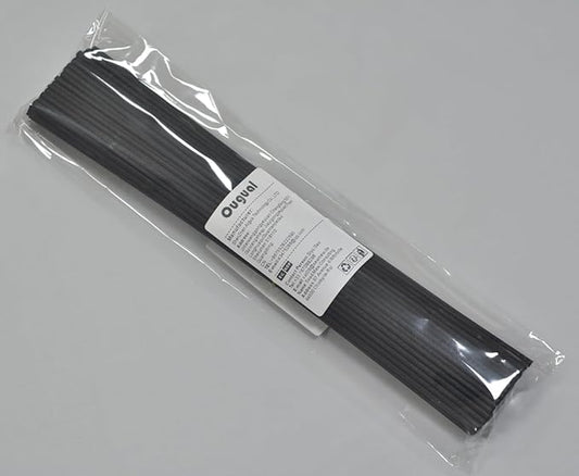 100 Pieces Fiber Reed Diffuser Replacement Refill Sticks (12.5" x 3mm, Black)