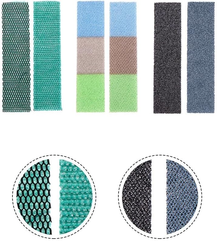 2Pcs Air Conditioner Filter Pads, Air Conditioner Replacement Filter Cotton For AC Window Unit, Air Conditioner Washable Reusable High Air Flow Filte(A)