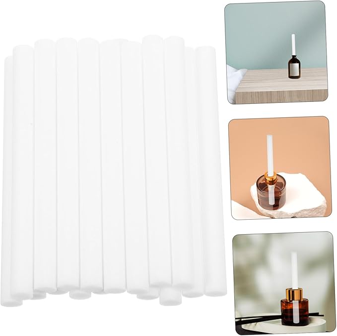 Hemoton 150pcs Essential Oil Diffuser Stick Replacement Fragrance Diffuse Bottles for Home and Car Humidifier