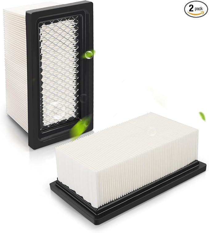 2 Pack AT441536 Cab Air Filter Fit for John Deere 312GR 314G 316GR 317G 318E 318G 319E 320E 320G 323E 324E 324G 325G 326E 328E 329E 330G 331G 332E 332G 333E 333G