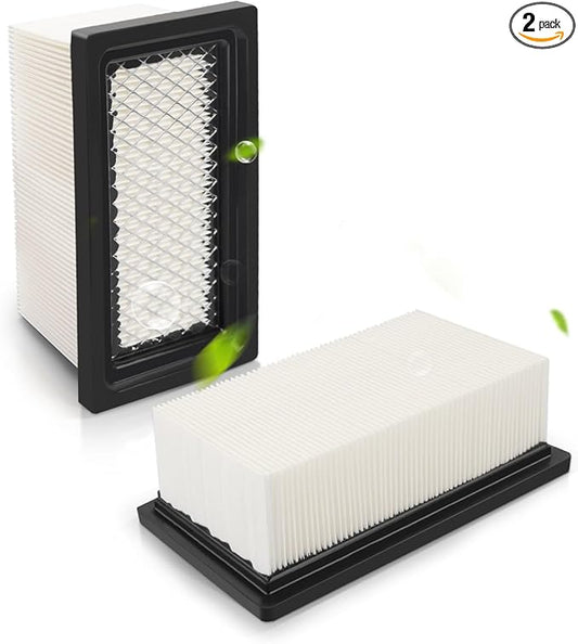 2 Pack AT441536 Cab Air Filter Fit for John Deere 312GR 314G 316GR 317G 318E 318G 319E 320E 320G 323E 324E 324G 325G 326E 328E 329E 330G 331G 332E 332G 333E 333G