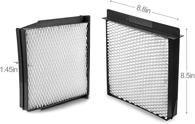 1040 Super Wick Humidifier Filter Replacement for Aircare Essick Air Humidifier B40 B40-C 3D6-100 5D6-700 7D6-100 B23-710 B23-810 D46-720 MA-0300 MA-0500 TD6-710 E27-000 CM330-2 Pack