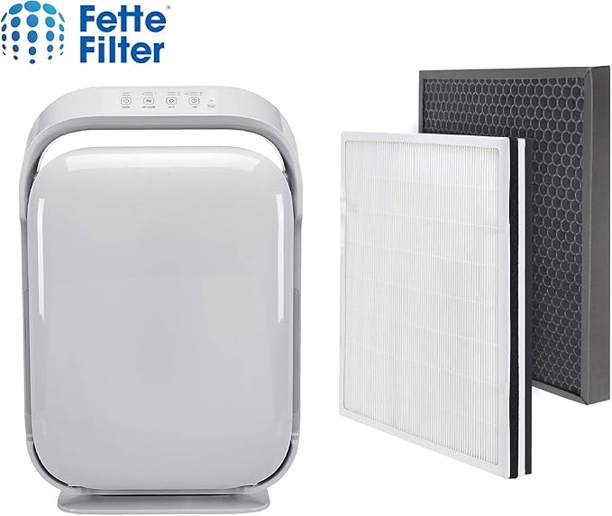 Fette Filter - FLT9200 Air Purifier Filter H and Carbon Combo Pack Compatible with FLT9200 for AC9200 AC9200WCA Air Purifier 1 True HEPA & 1 Carbon Filter Included.