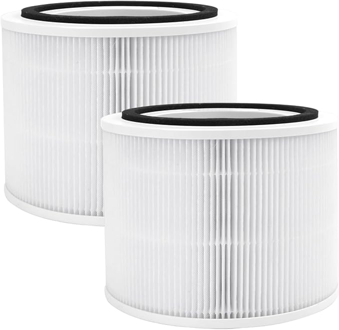 Leycaiusen-2 Pack 14 True HEPA Replacement Filter for Puro 240 Air Purifier, 3-in-1 True HEPA Replacement Filter with High Efficiency Activated Carbon Filtration.