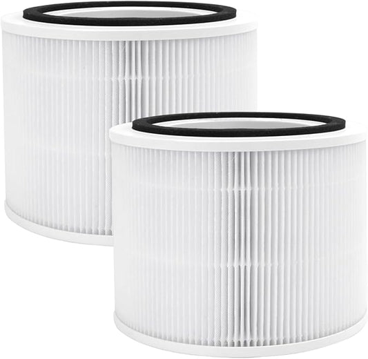 Leycaiusen-2 Pack 14 True HEPA Replacement Filter for Puro 240 Air Purifier, 3-in-1 True HEPA Replacement Filter with High Efficiency Activated Carbon Filtration.