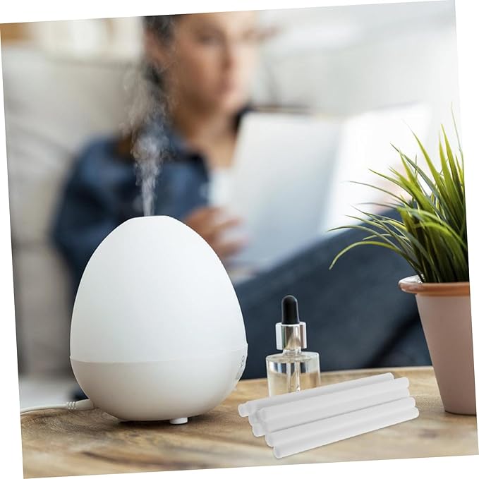 20pcs Humidifier Cotton Wicks Replacement for Diffuser Absorbent Cotton Filter Sticks for Compatible Various Models