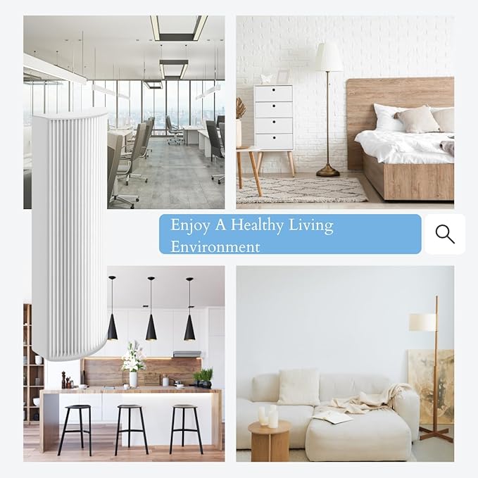 Nispira True HEPA Air Filter Replacement Compatible with Envion Therapure Air Purifier Models TPP220, TPP220F, TPP220H & TPP220M - 12.5” x 4.35” x 2.1” (3 Pack)