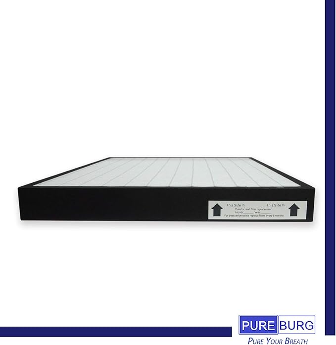 PUREBURG AP350F Replacement Filter Compatible with Envion Allergy Pro AP350 Air Purifier, H13 HEPA High-efficiency Air Clean Dust 1-Pack