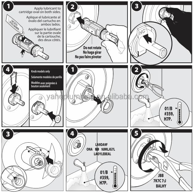 1222 Replacement Cartridge Compatible with moen 1222 Shower Valve Cartridge, 1222 Replacement Cartridge Compatible with moen Posi-Temp Faucets And Tub Shower