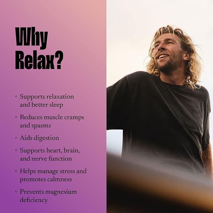 SALTT Relax Magnesium Drops - Ionic Magnesium Chloride w/Sodium, Potassium, Electrolytes - Trace Minerals Drops - Gluten Free, Sugar Free, Keto Friendly - from Utah's Great Salt Lake - 8.3 Fl Oz