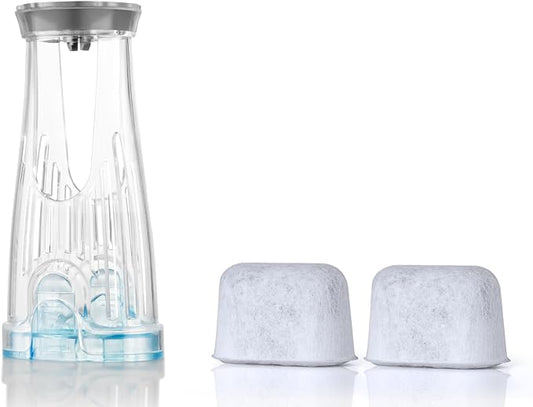 Keurig Starter Kit Replacement for K-Compact, K-Duo, K-Duo Gen 2, K-Duo Essentials, K-Latte, K200, K250 Brewers (Includes Short Water Filter Holder and 2 Replacement Water Filters)