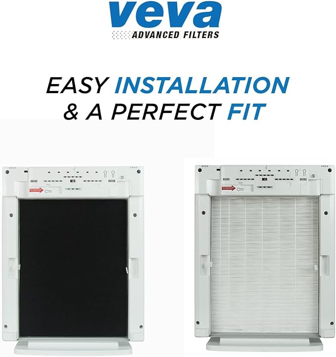 VEVA PREMIUM HEPA FILTER & 6 CARBON PRE-FILTERS