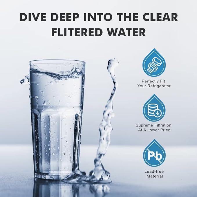 Replacement for Frigidaire ULTRAWF, Pure Source Ultra, Kenmore 9999, 469999, 46-9999, A0094E28261 Refrigerator Water Filter - Pack of 3 (Height 11 inches)
