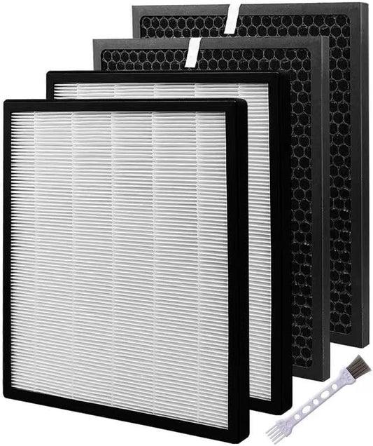 2 Pack Air Purifier Replacement Filters for LEVOIT LV-PUR131 & LV-PUR131S, LV-PUR131-RF - Activated Carbon Pre-Filters – Compatible with LEVOIT LV-PUR131 Series Air Purifiers