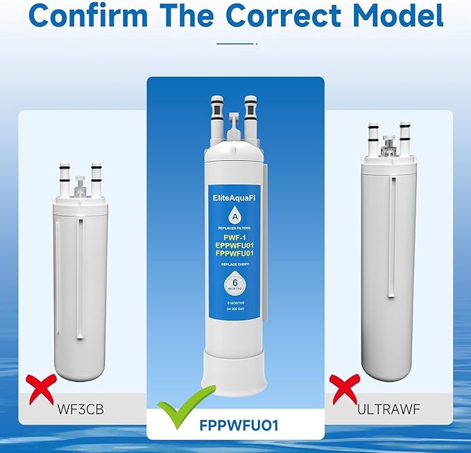 FPPWFU01 Compatible with Frigidaire FPPWFU01 PurePour PWF-1 EPPWFU01（3 Pcs）