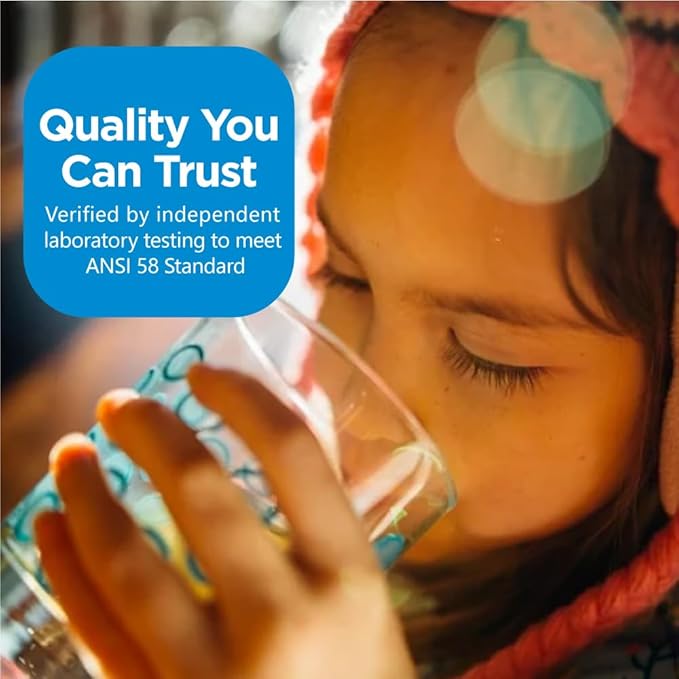 5 Stage Reverse Osmosis Replacement Filter Kit with 75GPD Membrane 5pcs Replacement Cartridge Pack Kit for Standard Reverse Osmosis RO Systems Complete RO Filter Set