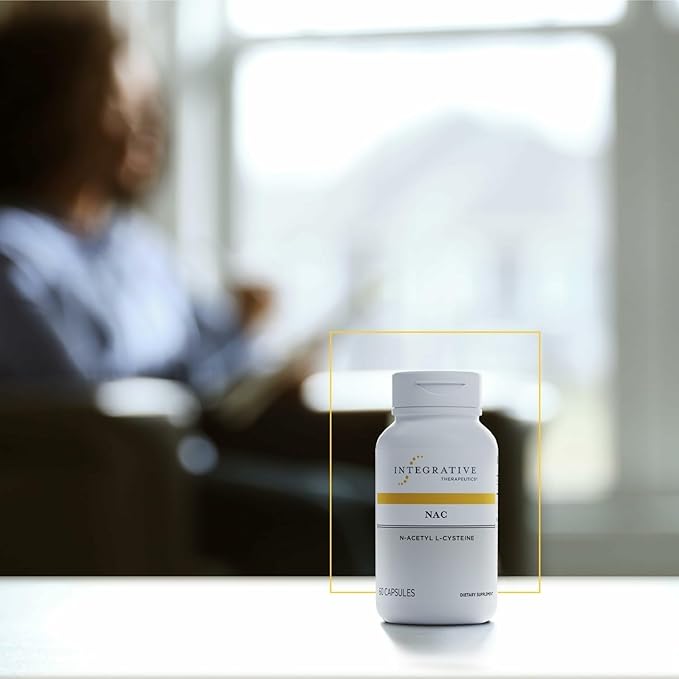 Integrative Therapeutics NAC - Antioxidant Support Supplement for Respiratory & Lung Function* - Gluten-Free & Dairy-Free - 60 Capsules (60 Servings)