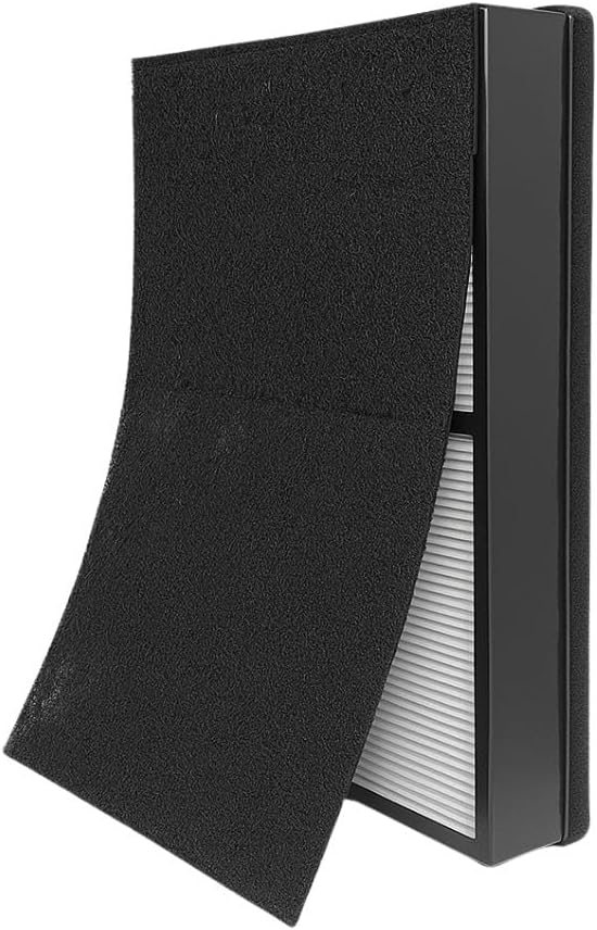 Nispira Type A2 Size True HEPA Replacement Filter For Filtrete Room Air Purifier FAP-C02-A2, FAP-C03-A2, FAP-T03-A2, Part 1150101, 4 Packs