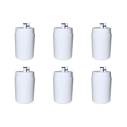 Nispira Water Filter Replacement For Brita Basic Complete Faucet Filtration Systems 36311 36312 FR-200 FF-100 | Removes Chlorine, Lead, Odor, Color | 100 Gallon | Pack of 6