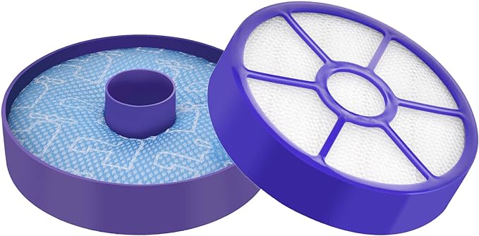 for Dyson DC33 Animal, DC33 All Floor Replacement Bundle Filter Kit, 1 DC33 Washable Dust Cup Primary Filter, 1 DC 33 Post Motor HEPA Exhaust Filter, Generic for 919563-02 921616-01