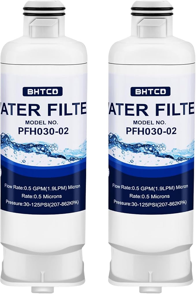 Water Filter Replaces Sam&sung Model RF23BB8600QL/ RF30BB6600QL/ RF30BB660012/ RF30BB6200QL/ RF29BB860012/ RS28CB760012(AA Included) Refrigerator Replacement- 2 PCS
