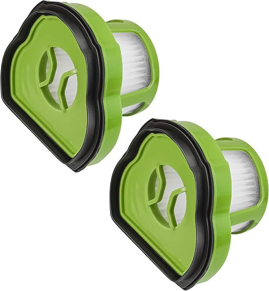 HASMX Replacement Vacuum Filter for Bissell Pet Hair Eraser Hand Vacuum Cleaner Models 1782 17823 Replaces Part Numbers 160-8653 160-8654 1608653 1608654 (2)