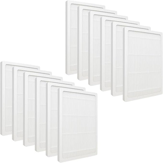 Nispira FAPF02 FAPF024 True HEPA Filter Replacement Compatible with 3M Filtrete FAP02 FAP01-RMS FAP02-RMS Ultra Quiet Air Cleaning Purifiers, 12 Packs
