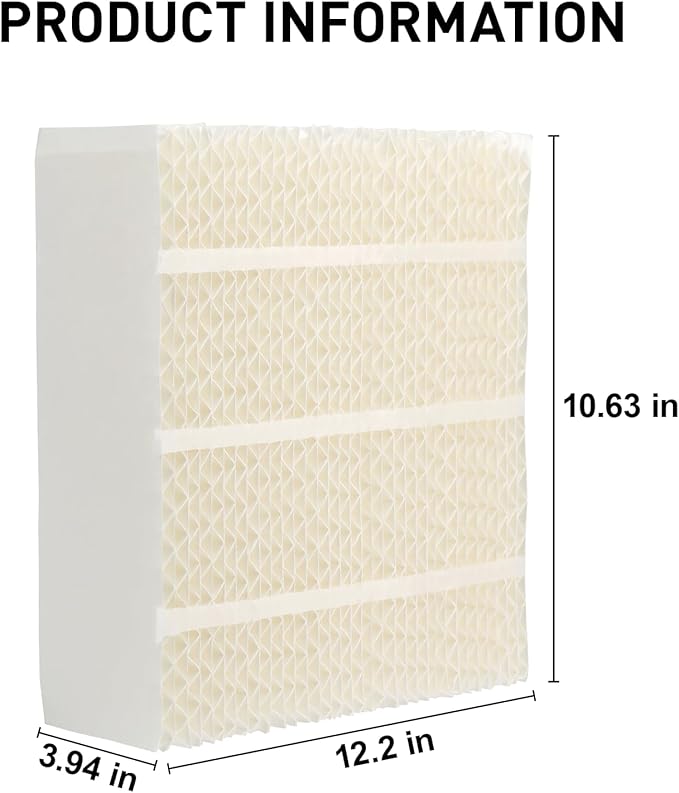 1043 Super Wick Humidifier Filter Replacement for Essick Air Aircare Ep9800 Ep9700 Ep9500 and Bemis Space Saver 800 8000 for 821000 826000 826800 831000 Air Care Filters Evaporative Humidifier Wick