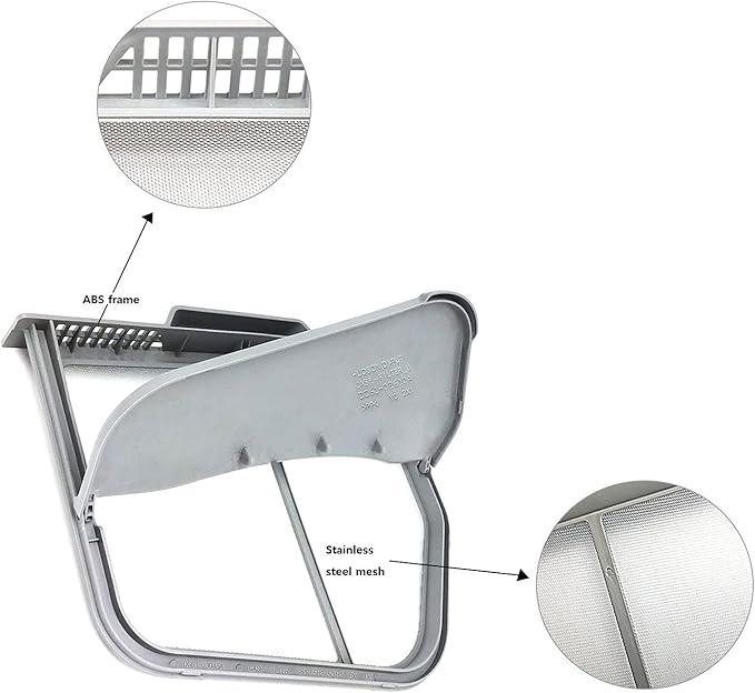 [DC97-16742A Lint Filter OEM Mania] DC97-16742A 2-PACK NEW OEM Produced for SAMSUNG Dryer Lint Filter Replacement Part DV45H7000EW/A2 DV40J3000GW/A2…