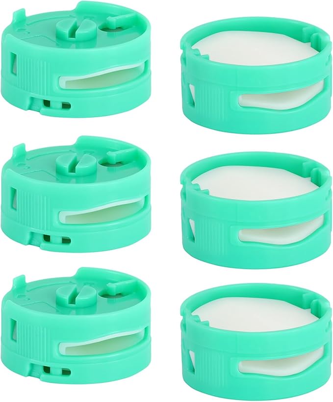 6 Packs Odor Neutralizer Cartridges Replacement Compatible with Shark AZ3000 AZ3002 HZ3000 HZ3002 IZ862H IZ562H ZD550 ZU102 Upright Vacuum, HP152 HP301 HP302 Air Purifier, Part# 1541FC3000(Original)