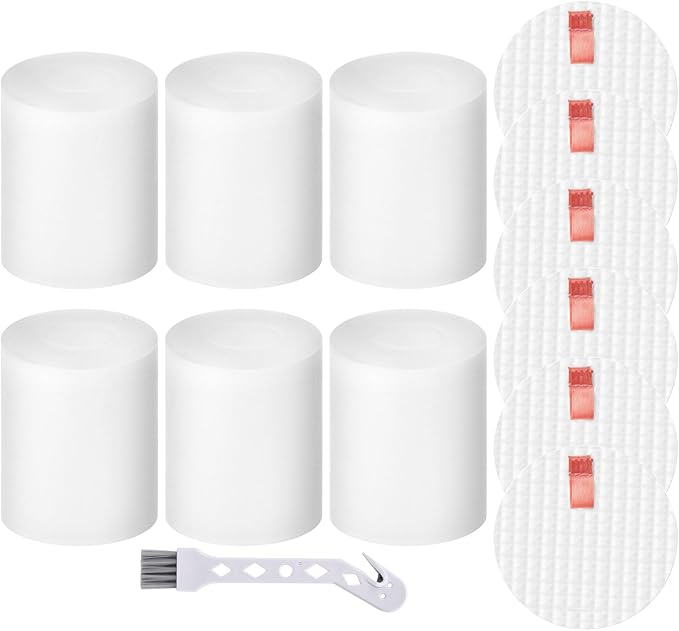 Artraise Filter Replacement for Shark IQ Robot Vacuum R101AE RV1001AE AV912S AV1010AE RV1000 AV970 AV993 AV1002AE Self-Empty Base, Compare to Part # 106KY1000AE (6 Pack)