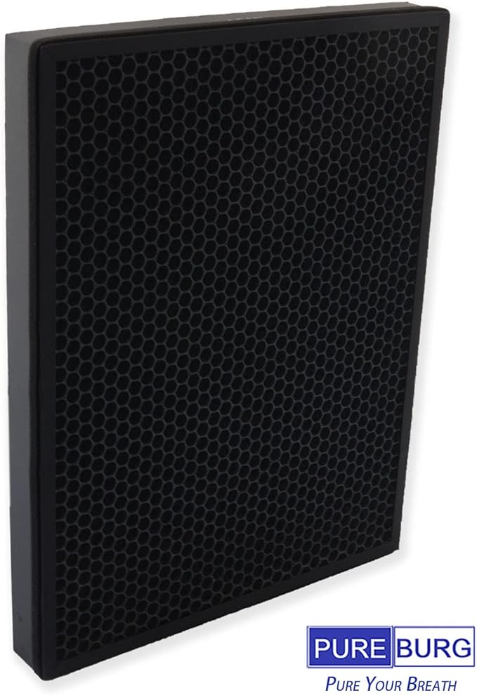 PUREBURG Replacement Filter Compatible with Coway Airmega 240 230 (AP-1821F) Air Purifiers,H13 HEPA Activated Carbon MAX2 2-IN-1 3-Stage Filtration Air Clean VOCs Odor