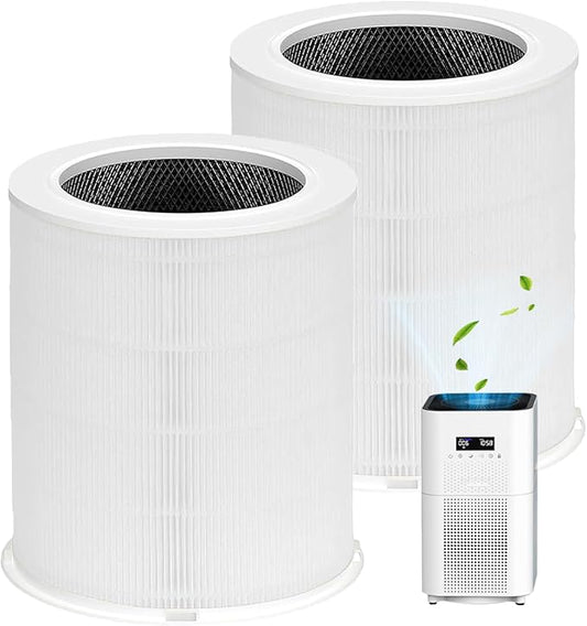 AP401 AP402 Filter Replacement, Compatible with Dayette AP401 AP402 and JOWSET AP402 AP403 Air Purifier, 4-Stage Filtration System, 2 Pack (AP401 AP402 Filter)