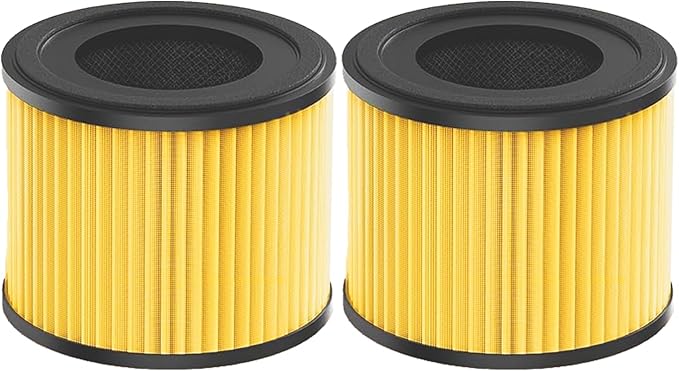 2 Pack AP-S0610L Pet Mode Filter Compatible with Mooka® AP-S0610L Air Purifier Pet Replacement Filter, 3-in-1 AP-S0610L Filter and High-Efficiency Activated Carbon Filter