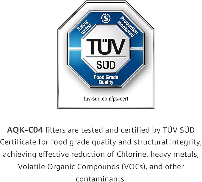 AQUA CREST Coffee Machine Water Filter, Replacement for Jura® Clearyl White, 64553, 7520, 60209, 68739, 62911 - Including Various Models of Nespresso®, Impressa®, TÜV SÜD Certified, 6 Packs