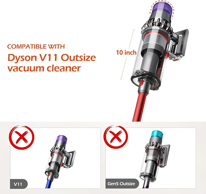 Fit for Outsize SV16 SV29 Sealing Ring Compatible with Dyson for SV16 SV29 V11/ Plus/Absolute Extra/Total Clean/Origin Models Canister Vacuum Cleaner Replacement Parts with HEPA Filter 970422-01