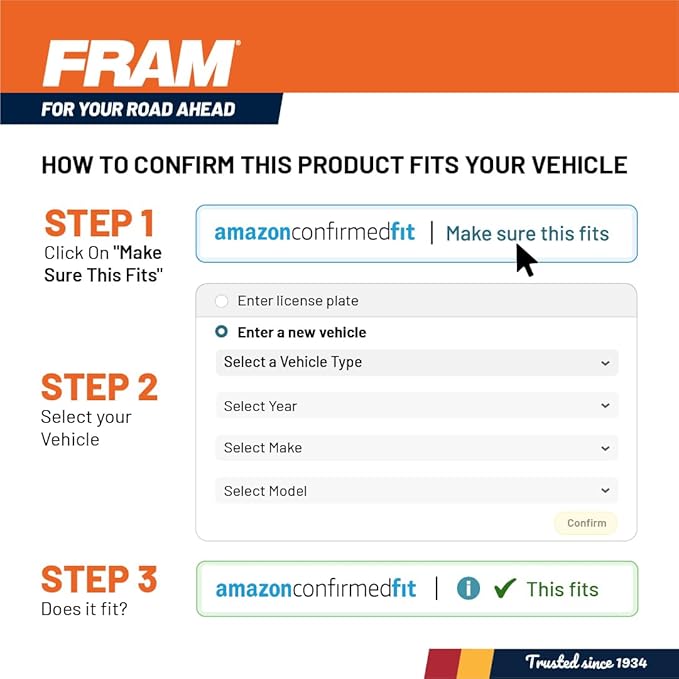 FRAM Fresh Breeze Cabin Air Filter Replacement for Car Passenger Compartment w/ Arm and Hammer Baking Soda, Easy Install, CF11669 for Select Saab Vehicles , white