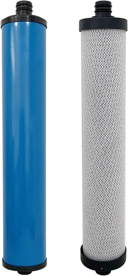 R.O. Split Pre & Post Replacement Filter SET for Microline Reverse Osmosis System,without membrane