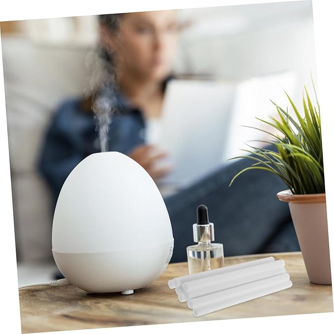 20pcs Aromatherapy Fiber Diffuser Sticks Refill Cotton Wick Replacement for Humidifier