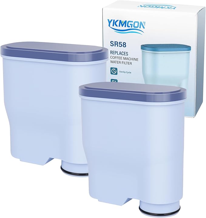 Machine Water Filter Compatible with Philips Aquaclean CA6903，CMF009，Coffee Machine Filter Cartrige Replacement with Activated Carbon，2PACK (2)