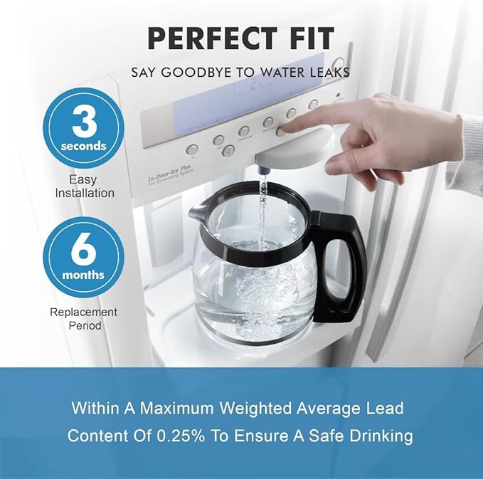 FPPWFU01 Water Replacement, Compatible with EPPWFU01, PureAdvantage PurePour PWF-1, FPPWFU01 (Pack of 3)