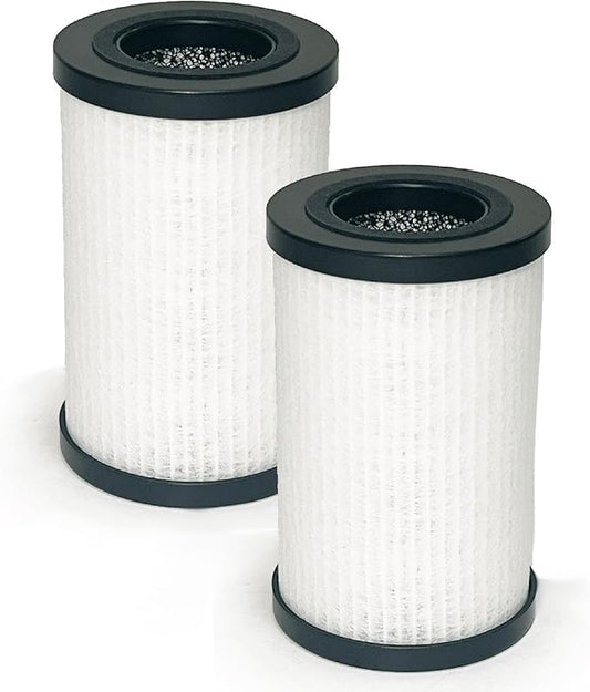 Nispira AFP2-SP Replacement Filter for Scosche FrescheAIR Car Air Purifier Remove Smoke, Dust, Chemical Smell 3-in-1 HEPA Activated Carbon 2 Packs