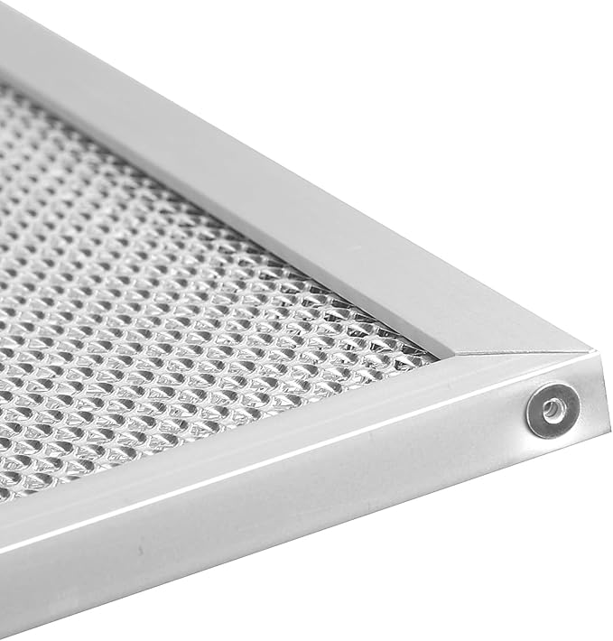 2PCS W11177751 Range Hood Grease Filter Fit for Whirlpool,Replaces Part Numbers,W10834041, W11176974, 4547137,W10419114, AP6285612, PS12348521, EAP12348521（17.24x11.18x0.35inch）