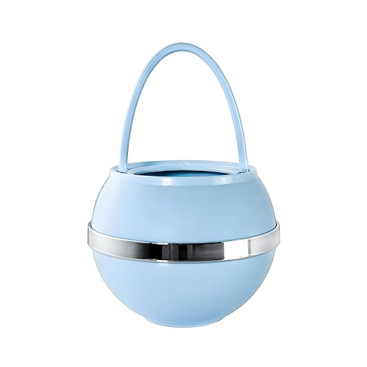 Crystal Quest Bath Ball Water Filter for Bathtub - 3-Stage Filtration, Removes Chlorine, Chloramine & Byproducts, 2,500 Gallons, BPA Free, pH Balanced Water, Fits Most Tubs, Easy Install - Blue