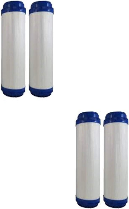 CFS – 4 Pack Granular Activated Carbon Water Filter Cartridges Compatible with WaterPur CCI-10-CLW Models – Removes Bad Taste – Whole House Replacement Filter Cartridge – Universal 10" Cartridge