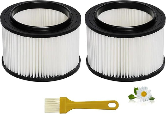 2 Pack 17810 Filter Replacement for Craftsman Shop Vac Filter 9-17810 for 3 to 4 Gallon General Purpose Vacuums
