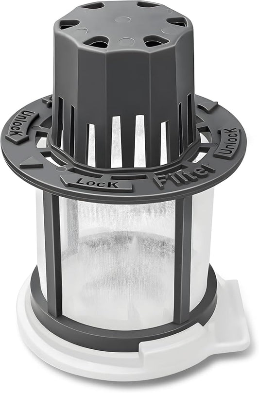 WD49X24057 Dishwasher Ultra Fine Filter Kit-Dishwasher Filter Replacement- Replacement Parts: WD12X10416, WD12X20107, WD12X21976, WD12X22560, WD12X23736, WD12X20340, WD12X21676, WD12X20549