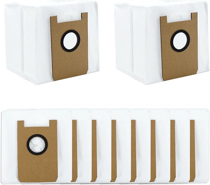 T20 Dust Bags Replacement Compatible with Airrobo T20+ Robot Vacuum Cleaner, 10 Pack