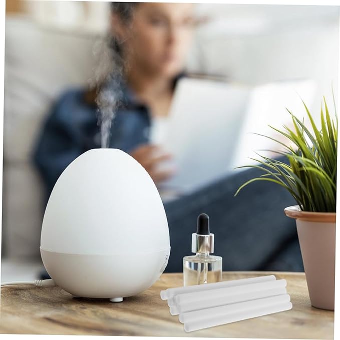 20pcs Humidifier Cotton Sticks Diffuser Cotton Wicks Replacement Cotton Filter Sticks Absorbent Cotton Swab Filter for Humidifier