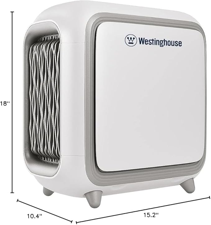 Westinghouse Smart Air Purifier | Medium Room 505 sf | HEPA Filter NCCO Technology | 4-Stage Medical-Grade Filtration | Kills, sanitizes removes bacteria, Pet Dander, Dust, Smoke, Odor, Pollen | WH50